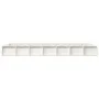 Estructura de cama individual madera maciza blanco 75x190 cm de vidaXL, Camas y somieres - Ref: Foro24-820697, Precio: 83,90 ...