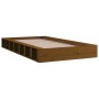 Honey brown solid wood single bed frame 75x190 cm by vidaXL, Beds and slatted bases - Ref: Foro24-820699, Price: 136,60 €, Di...