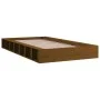 Honey brown solid wood single bed frame 75x190 cm by vidaXL, Beds and slatted bases - Ref: Foro24-820699, Price: 134,24 €, Di...