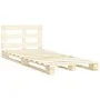 Estructura de cama de palés madera maciza de pino 120x200 cm de vidaXL, Camas y somieres - Ref: Foro24-285243, Precio: 132,25...