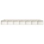 Small double bed frame solid wood white 120x190 cm by vidaXL, Beds and slatted bases - Ref: Foro24-820707, Price: 141,35 €, D...