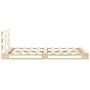 Estructura de cama de palés madera maciza de pino 120x200 cm de vidaXL, Camas y somieres - Ref: Foro24-285243, Precio: 132,08...