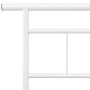 Bettgestell aus weißem Metall, 180 x 200 cm von vidaXL, Betten und Lattenroste - Ref: Foro24-324836, Preis: 95,97 €, Rabatt: %