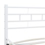 Bettgestell aus weißem Metall, 160 x 200 cm von vidaXL, Betten und Lattenroste - Ref: Foro24-285299, Preis: 110,44 €, Rabatt: %