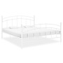 Bettgestell aus weißem Metall, 180 x 200 cm von vidaXL, Betten und Lattenroste - Ref: Foro24-324983, Preis: 165,98 €, Rabatt: %