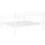 White metal bed frame 180x200 cm by vidaXL, Beds and slatted bases - Ref: Foro24-324983, Price: 163,06 €, Discount: %