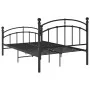 Schwarzer Metallbettrahmen 120x200 cm von vidaXL, Betten und Lattenroste - Ref: Foro24-324973, Preis: 127,68 €, Rabatt: %