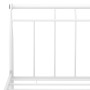 Bettgestell aus weißem Metall, 180 x 200 cm von vidaXL, Betten und Lattenroste - Ref: Foro24-325046, Preis: 124,48 €, Rabatt: %