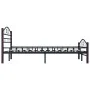 Schwarzer Metallbettrahmen 120x200 cm von vidaXL, Betten und Lattenroste - Ref: Foro24-285292, Preis: 146,42 €, Rabatt: %
