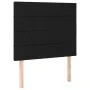 Box spring bed with black fabric mattress 90x200 cm by vidaXL, Beds and slatted bases - Ref: Foro24-3128495, Price: 316,03 €,...