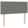 Boxspringbett mit Matratze und dunkelgrauem LED-Stoff 90x190 cm von vidaXL, Betten und Lattenroste - Ref: Foro24-3132958, Pre...
