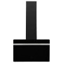 Steel and black tempered glass wall extractor hood 60 cm by vidaXL, Extractors - Ref: Foro24-51671, Price: 203,84 €, Discount: %