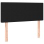 Box spring bed with LED mattress black fabric 100x200 cm by vidaXL, Beds and slatted bases - Ref: Foro24-3132975, Price: 313,...