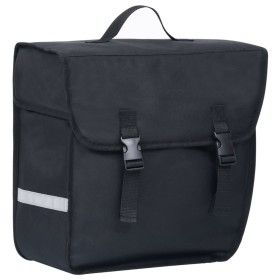 Bolsa para bicicleta alforja impermeable 21 L negra