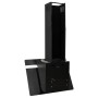 Steel and black tempered glass wall extractor hood 60 cm by vidaXL, Extractors - Ref: Foro24-51671, Price: 203,84 €, Discount: %