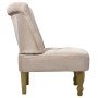 Französischer Sessel aus cremefarbenem Stoff von vidaXL, Sessel - Ref: Foro24-240286, Preis: 123,02 €, Rabatt: %