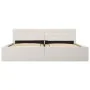 Cama canapé hidráulica cuero sintético blanco 180x200 cm de vidaXL, Camas y somieres - Ref: Foro24-285521, Precio: 346,81 €, ...