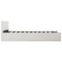 Cama canapé hidráulica cuero sintético blanco 180x200 cm de vidaXL, Camas y somieres - Ref: Foro24-285521, Precio: 346,81 €, ...