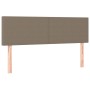 Cama box spring con colchón LED tela gris taupe 140x200 cm de vidaXL, Camas y somieres - Ref: Foro24-3133001, Precio: 456,96 ...