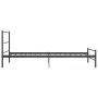 Graues Metallbettgestell 90x200 cm von vidaXL, Betten und Lattenroste - Ref: Foro24-286493, Preis: 73,10 €, Rabatt: %