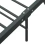 Graues Metallbettgestell 90x200 cm von vidaXL, Betten und Lattenroste - Ref: Foro24-286493, Preis: 73,10 €, Rabatt: %