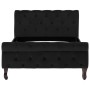 Estructura de cama de terciopelo negro 100x200 cm de vidaXL, Camas y somieres - Ref: Foro24-288551, Precio: 248,33 €, Descuen...