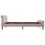 Pink velvet bed frame 180x200 cm by vidaXL, Beds and slatted bases - Ref: Foro24-288569, Price: 363,53 €, Discount: %