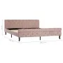 Pink velvet bed frame 180x200 cm by vidaXL, Beds and slatted bases - Ref: Foro24-288569, Price: 363,53 €, Discount: %