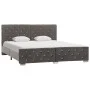 Estructura de cama de terciopelo gris 160x200 cm de vidaXL, Camas y somieres - Ref: Foro24-286833, Precio: 364,08 €, Descuent...