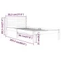 Bettgestell aus massivem Kiefernholz, 90 x 200 cm von vidaXL, Betten und Lattenroste - Ref: Foro24-810415, Preis: 66,38 €, Ra...
