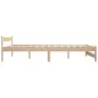 Solid pine wood bed frame 180x200 cm by vidaXL, Beds and slatted bases - Ref: Foro24-321996, Price: 159,26 €, Discount: %