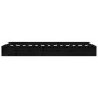 Black single solid wood bed frame 75x190 cm by vidaXL, Beds and slatted bases - Ref: Foro24-820700, Price: 102,97 €, Discount: %