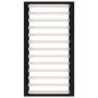 Black single solid wood bed frame 75x190 cm by vidaXL, Beds and slatted bases - Ref: Foro24-820700, Price: 102,97 €, Discount: %