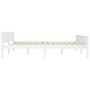 Solid white pine wood bed frame 180x200 cm by vidaXL, Beds and slatted bases - Ref: Foro24-322108, Price: 168,61 €, Discount: %