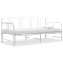 White metal removable sofa bed frame 90x200 cm by vidaXL, Beds and slatted bases - Ref: Foro24-324753, Price: 136,75 €, Disco...