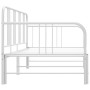 White metal removable sofa bed frame 90x200 cm by vidaXL, Beds and slatted bases - Ref: Foro24-324753, Price: 149,33 €, Disco...