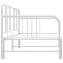 White metal removable sofa bed frame 90x200 cm by vidaXL, Beds and slatted bases - Ref: Foro24-324753, Price: 136,75 €, Disco...