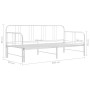 White metal removable sofa bed frame 90x200 cm by vidaXL, Beds and slatted bases - Ref: Foro24-324753, Price: 149,33 €, Disco...