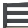 Dark gray pine solid wood bed frame 160x200 cm by vidaXL, Beds and slatted bases - Ref: Foro24-322093, Price: 172,58 €, Disco...