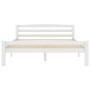 Solid white pine wood bed frame 140x200 cm by vidaXL, Beds and slatted bases - Ref: Foro24-322071, Price: 136,86 €, Discount: %