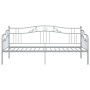 Gray metal sofa bed frame 90x200 cm by vidaXL, Beds and slatted bases - Ref: Foro24-324763, Price: 137,25 €, Discount: %