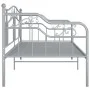Gray metal sofa bed frame 90x200 cm by vidaXL, Beds and slatted bases - Ref: Foro24-324763, Price: 143,39 €, Discount: %