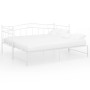 White metal removable sofa bed frame 90x200 cm by vidaXL, Beds and slatted bases - Ref: Foro24-324783, Price: 212,62 €, Disco...