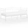 White metal removable sofa bed frame 90x200 cm by vidaXL, Beds and slatted bases - Ref: Foro24-324783, Price: 208,57 €, Disco...