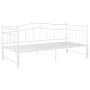 White metal removable sofa bed frame 90x200 cm by vidaXL, Beds and slatted bases - Ref: Foro24-324783, Price: 208,57 €, Disco...