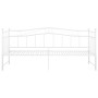 White metal removable sofa bed frame 90x200 cm by vidaXL, Beds and slatted bases - Ref: Foro24-324783, Price: 212,62 €, Disco...