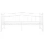 White metal removable sofa bed frame 90x200 cm by vidaXL, Beds and slatted bases - Ref: Foro24-324783, Price: 208,57 €, Disco...