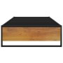 Estructura de cama de metal negra 100x200 cm de vidaXL, Camas y somieres - Ref: Foro24-324814, Precio: 132,66 €, Descuento: %