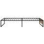 Estructura de cama de metal negra 100x200 cm de vidaXL, Camas y somieres - Ref: Foro24-324814, Precio: 132,66 €, Descuento: %
