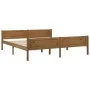 Estructura de cama madera maciza pino marrón miel 180x200 cm de vidaXL, Camas y somieres - Ref: Foro24-322115, Precio: 136,50...